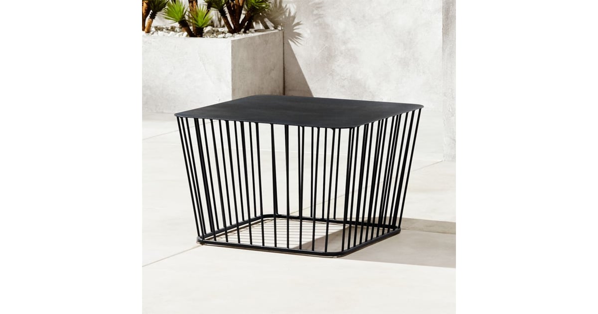 Black Wire Coffee Table Affordable Midcentury Modern Outdoor