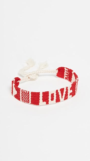 Maison Irem Mantra Woven Bracelet