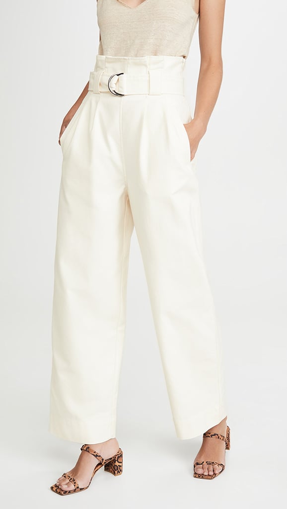 Ganni Chino Trousers | How to Wear Ruched Clothing | Utility Trend 2020 ...