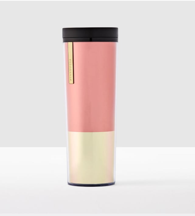 Pink and Gold Tumbler ($15)