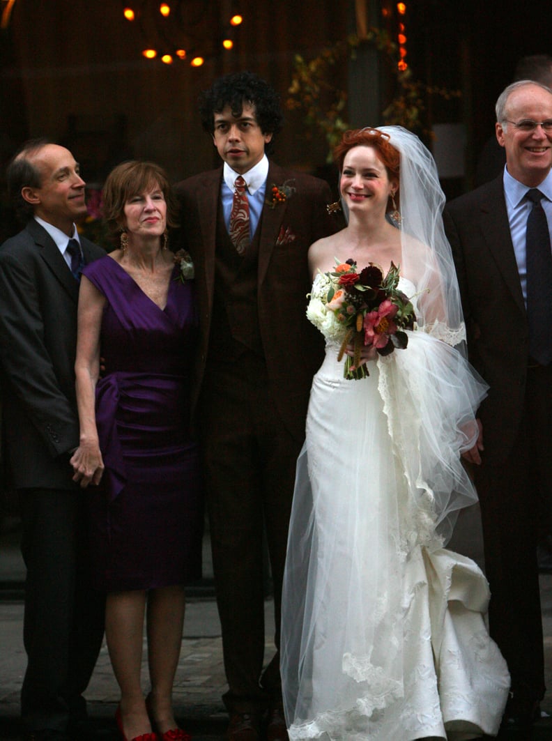 Christina Hendricks and Geoffrey Arend