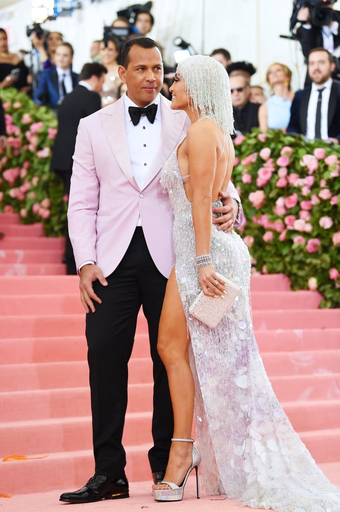Jennifer Lopez and Alex Rodriguez at the 2019 Met Gala