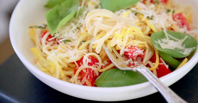 Summer Squash and Cherry Tomato Pasta