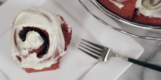 Red Velvet Cinnamon Rolls Food Video Popsugar Middle East Food