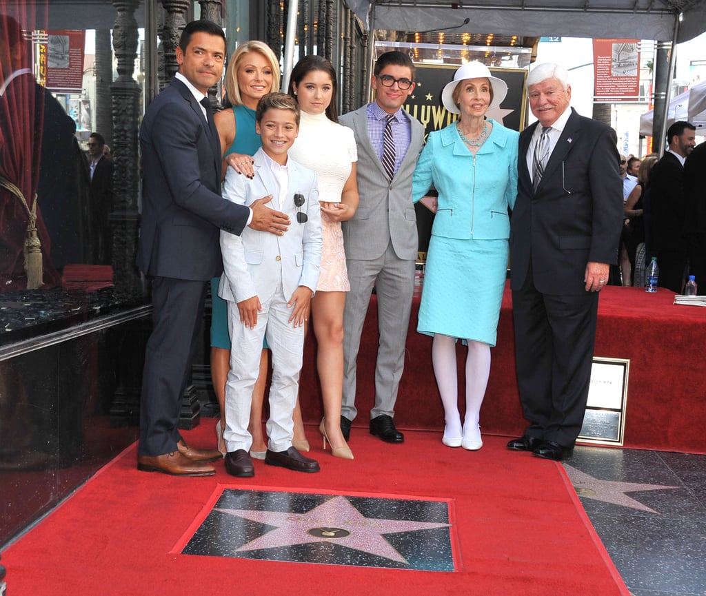 Kelly Ripa Hollywood Walk of Fame Pictures