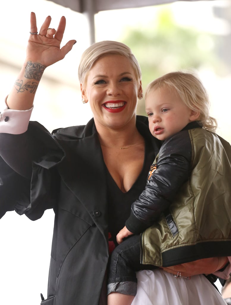 Pink at Hollywood Walk of Fame Ceremony 2019
