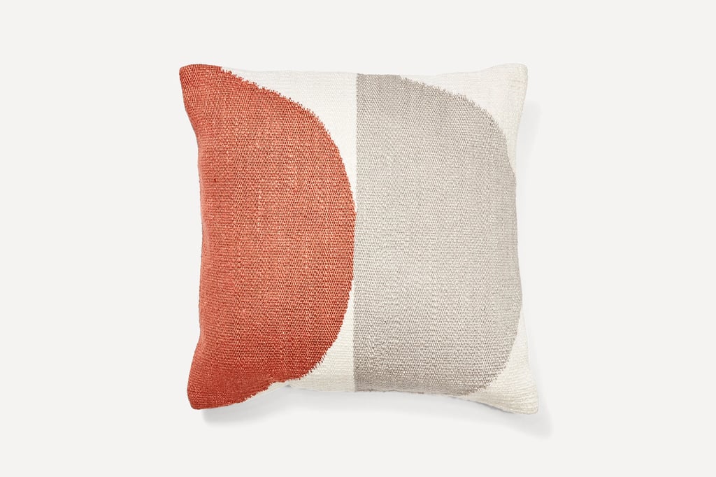 Burrow Persimmon Geometric Circles Pillow Cover