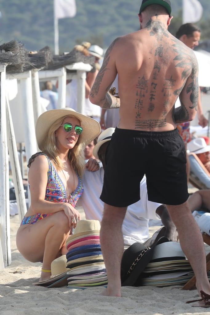 Ellie Goulding With Mystery Man in France July 2016