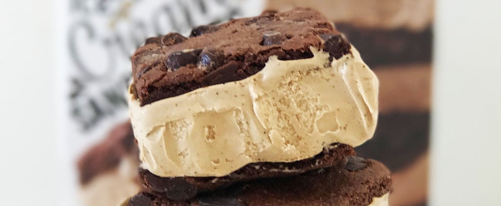 Trader Joe's Brownie Crisp Coffee Ice Cream Sandwiches
