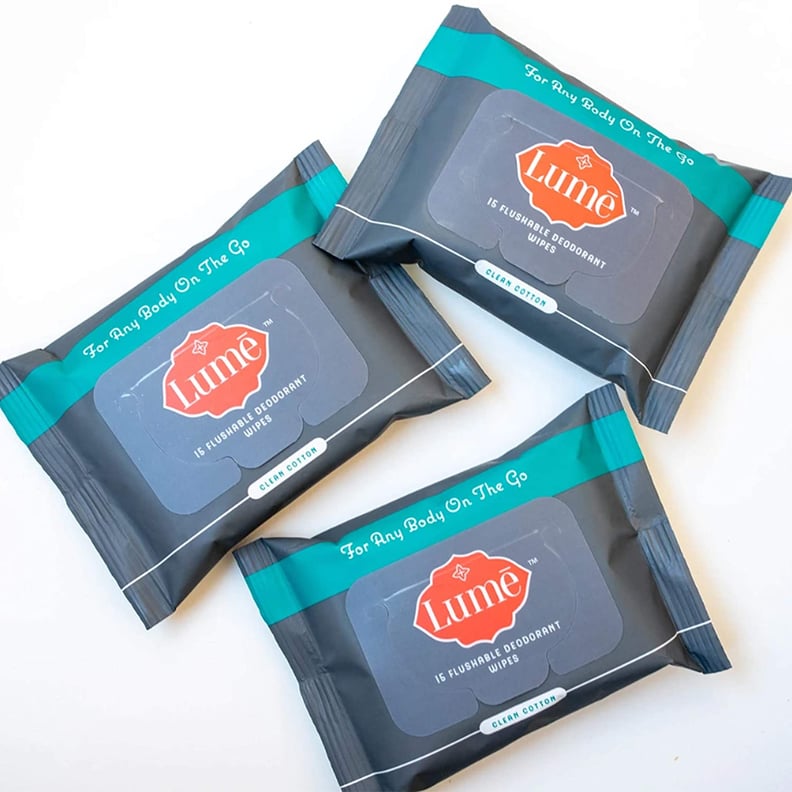 Lume Natural Deodorant Wipes