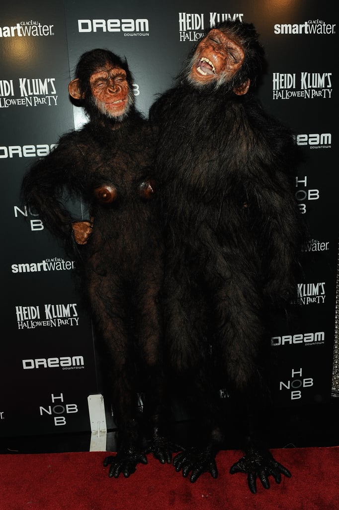 Heidi Klum's 2011 Halloween Costume: Monkey | Heidi Klum's Halloween ...