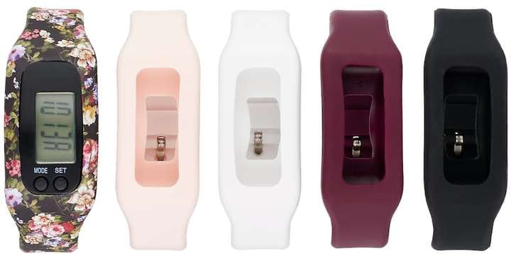 B-Fit Women's Activity Tracker & Interchangeable Band Set