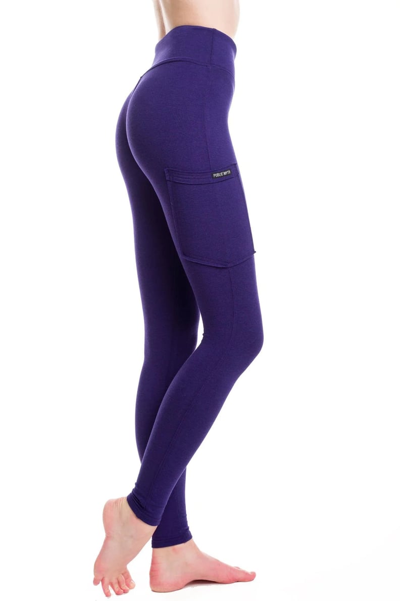 Organic cotton leggings for yoga or leisure - B-LIGHT