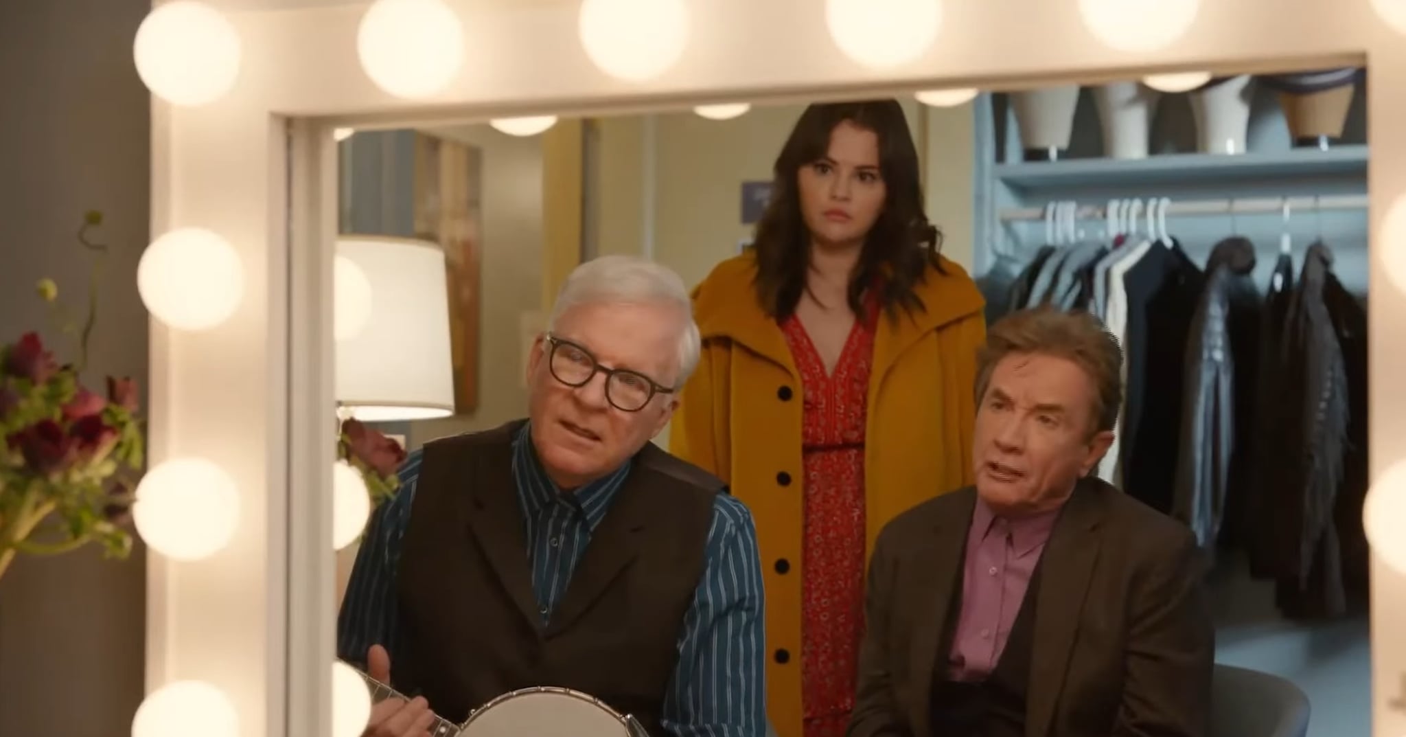 Selena Gomez, Martin Short, and Steve Martin