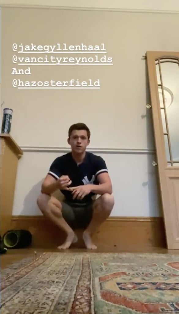 Celebrities Doing the Handstand Challenge | Pictures