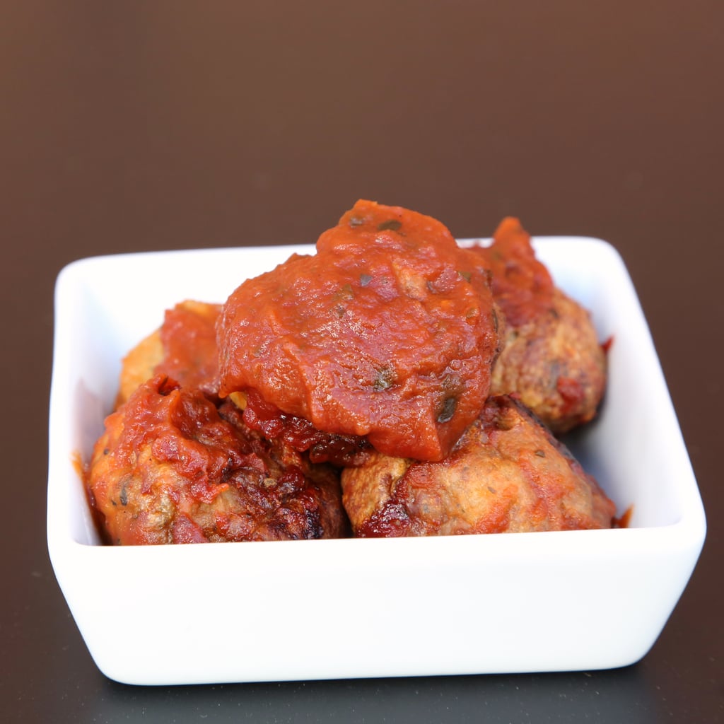 Meatballs With Tomato Basil Sauce ($5 / 300 Calories)
