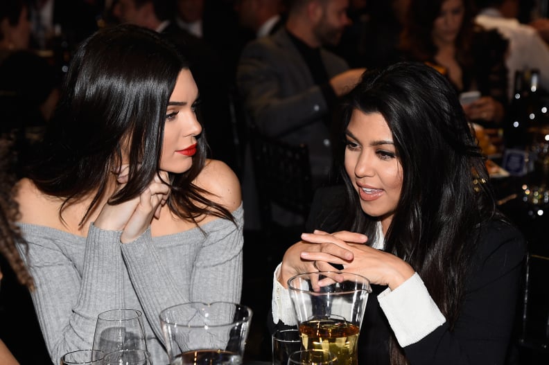 Kendall Jenner and Kourtney Kardashian