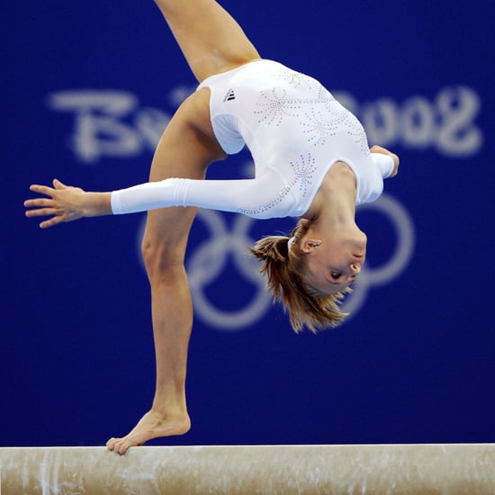 Nastia Liukin Practices on the Beam | May 2020