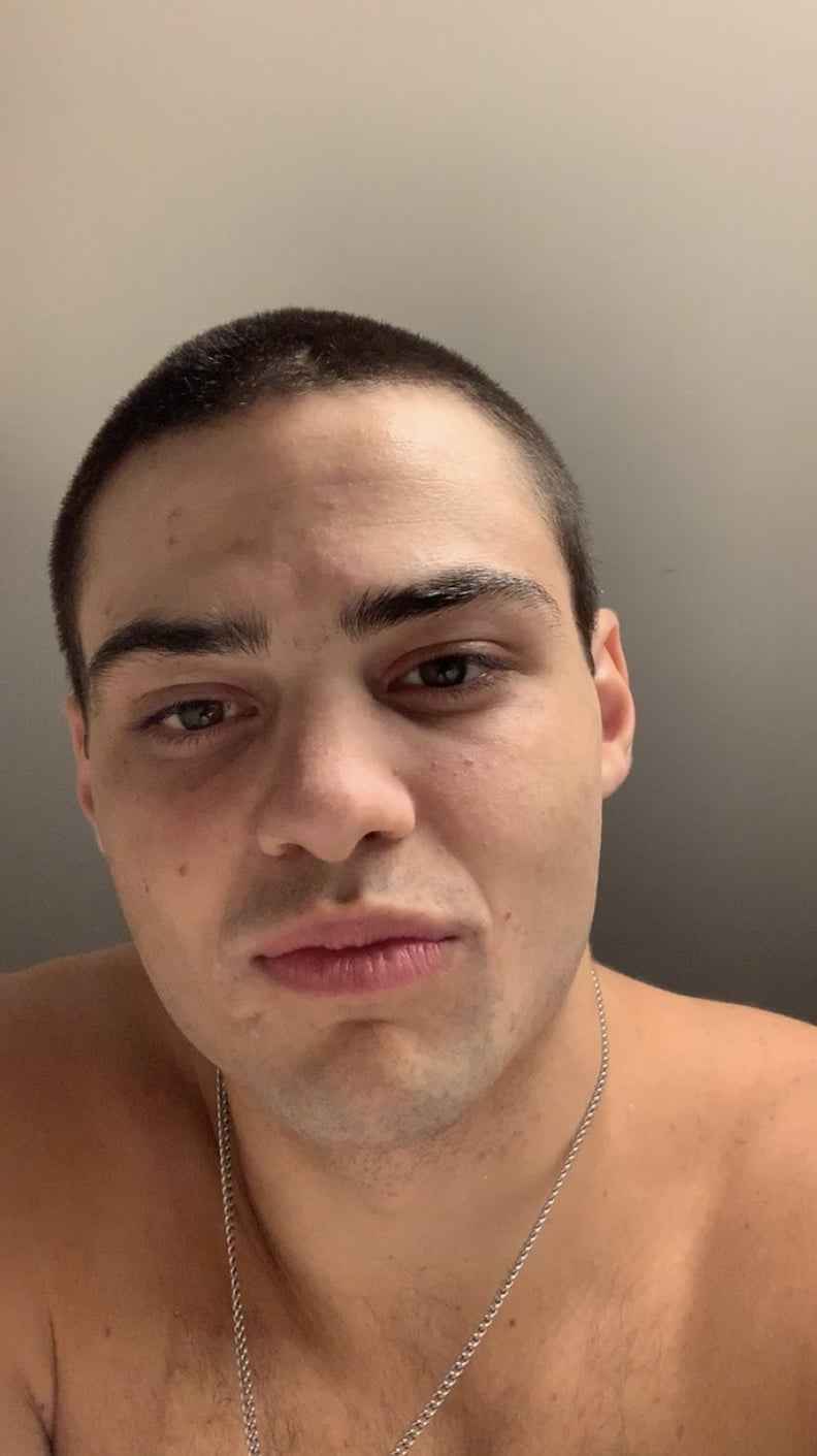 Noah Centineo With a Shaved Head