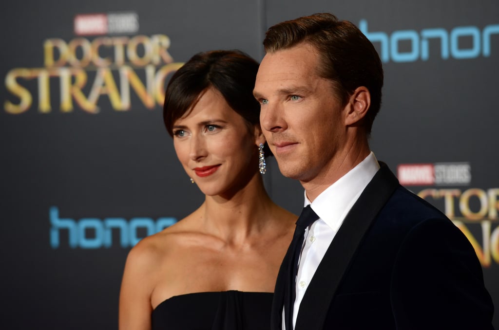 Benedict Cumberbatch Sophie Hunter on Red Carpet Oct. 2016