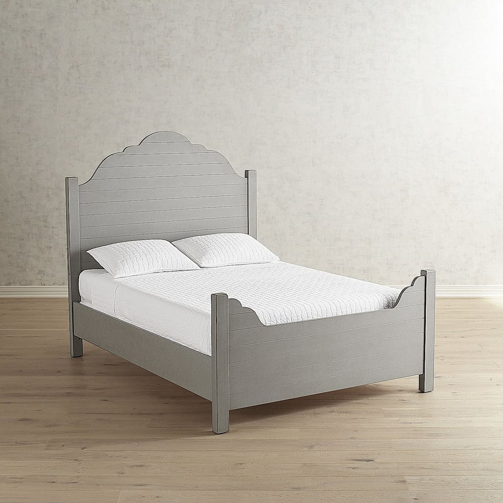 Shiplap Dove Gray Queen Bed ($1,050)