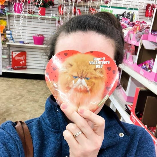 Mom Buying Class Valentines For Her Kids Last Minute