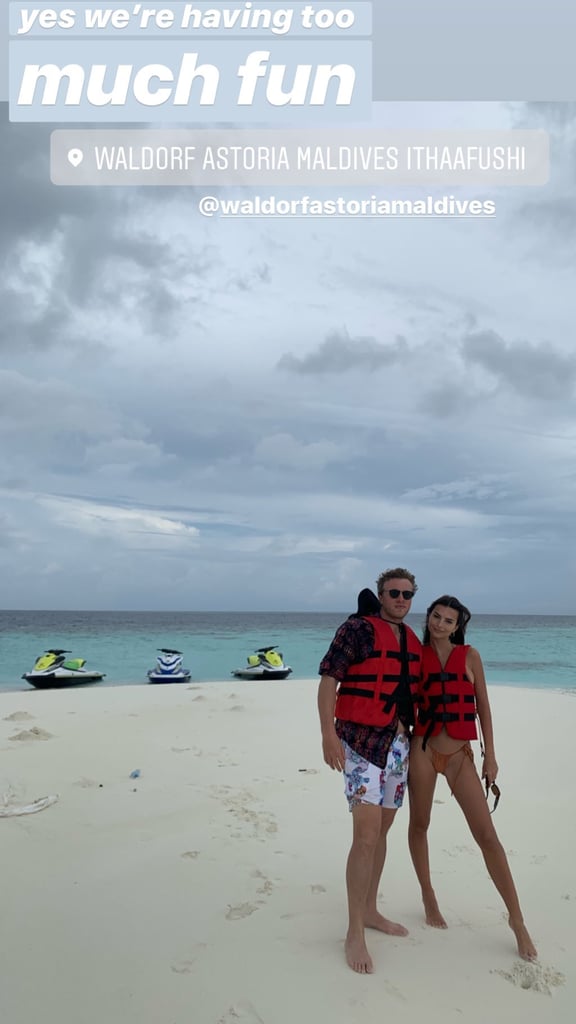 See Emily Ratajkowski's Sexy Swimsuit Style in the Maldives