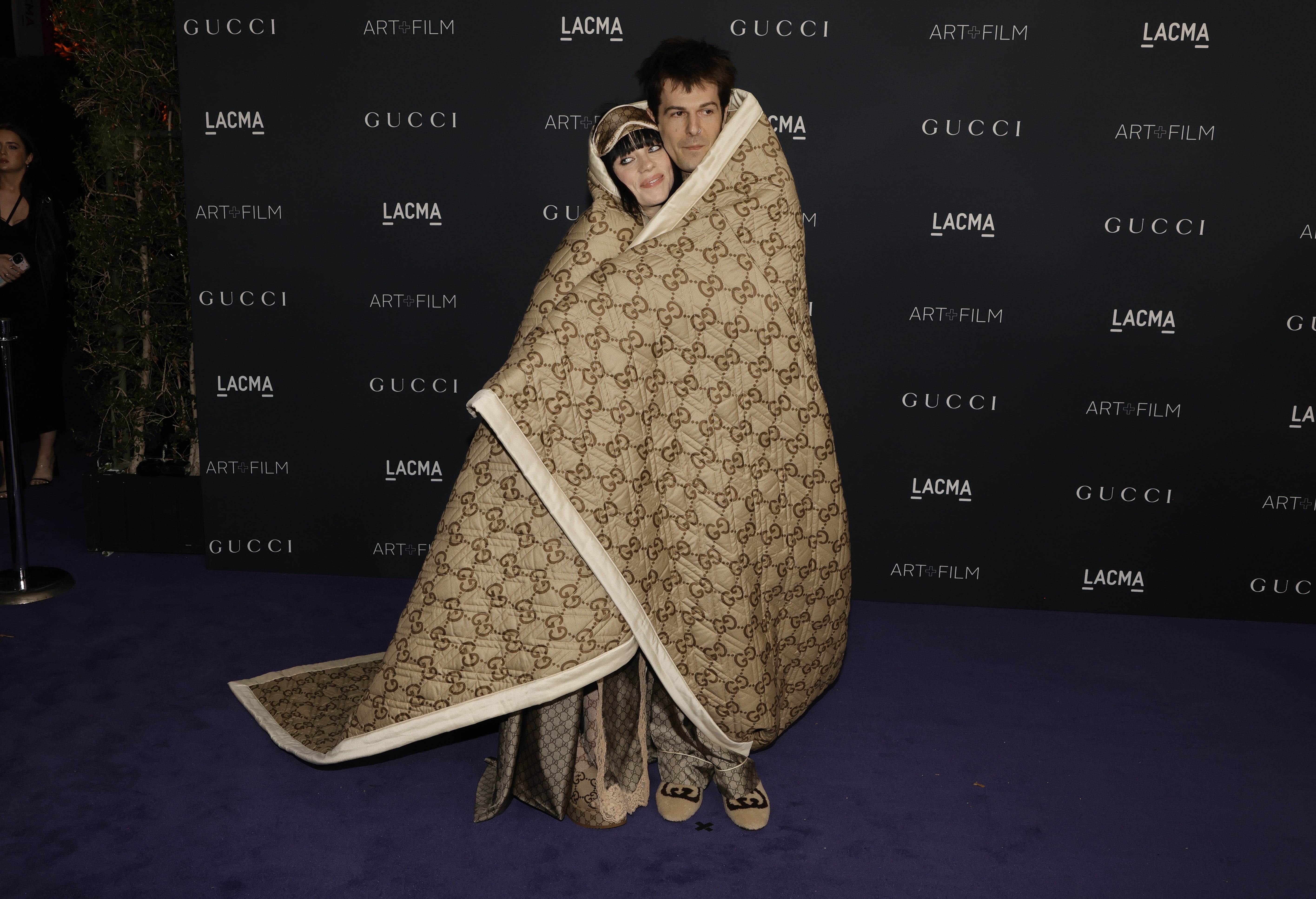 Billie Eilish & Jesse Rutherford Made it Official in Custom Gucci