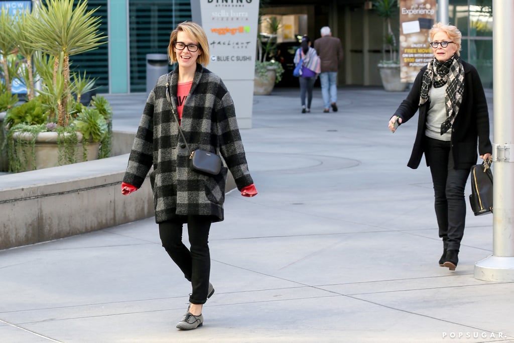 Sarah Paulson and Holland Taylor Out in LA December 2015