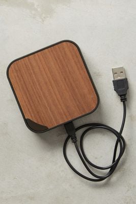 Triple C Wood Power Card Charger