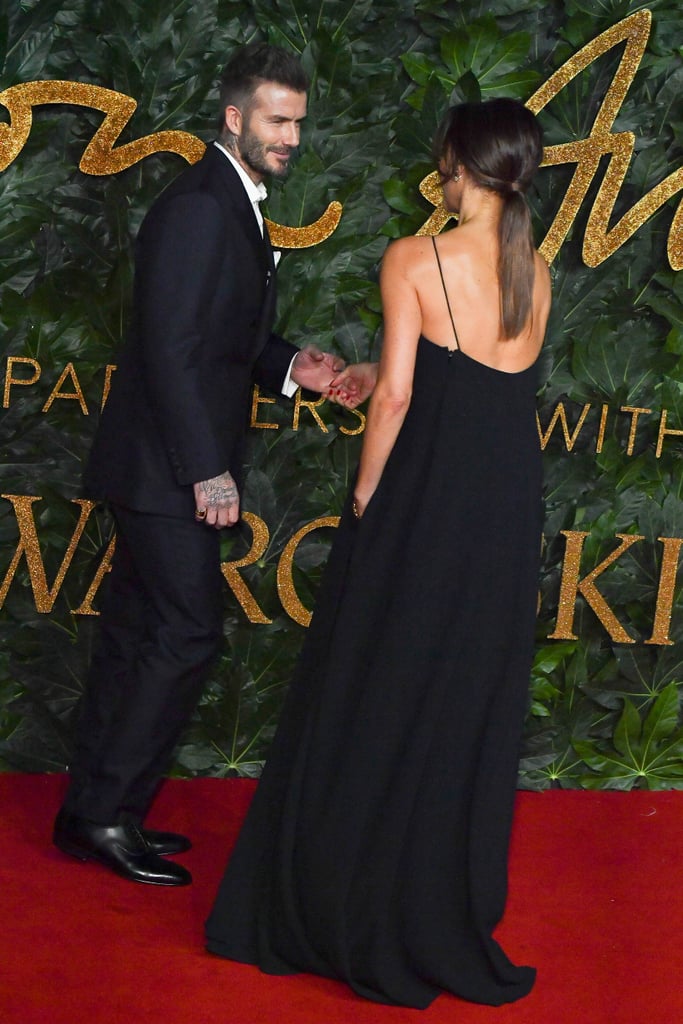 David and Victoria Beckham British Fashion Awards 2018