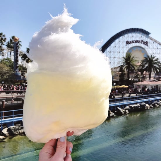 Disneyland Pineapple Cotton Candy