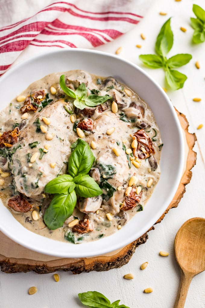 Instant Pot Creamy Tuscan Chicken | Chicken Whole30 Recipes | POPSUGAR ...