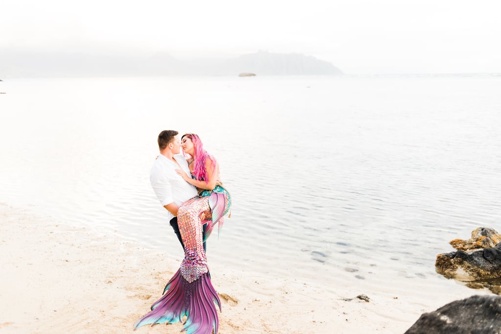 A Couple's Sexy Mermaid-Themed Photo Shoot