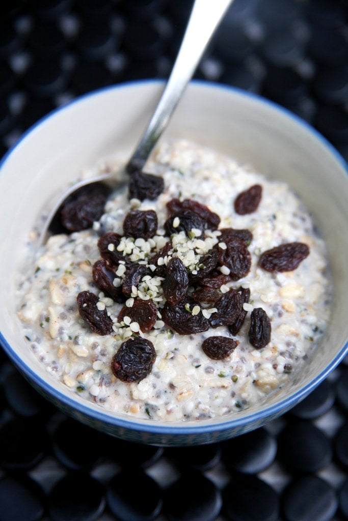 Vegetarian: High-Protein Overnight Hemp Seed Cereal