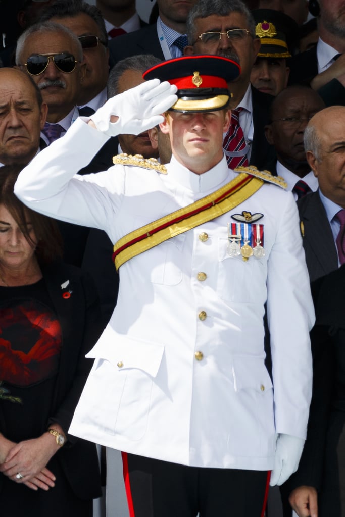 When Harry Wore His White Uniform