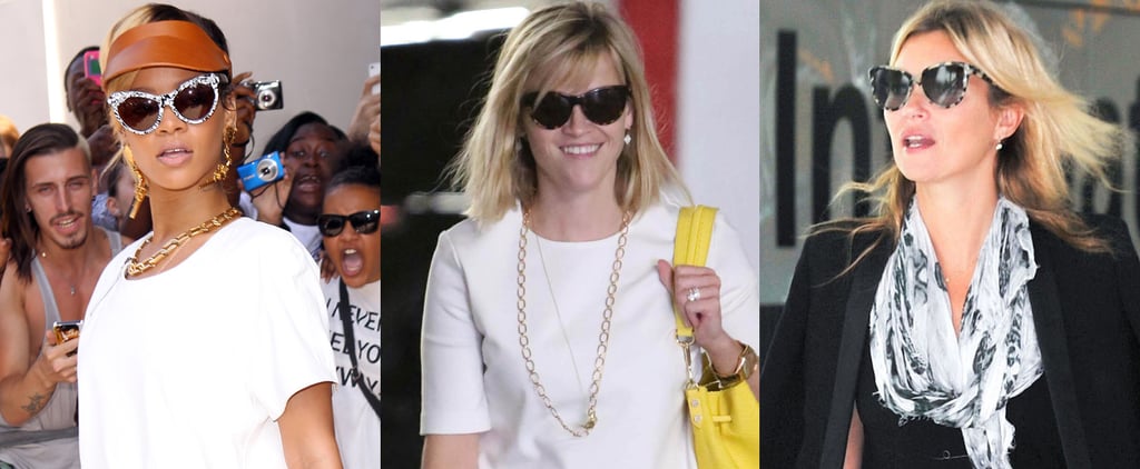 Celebrities Wearing Cat-Eye Sunglasses