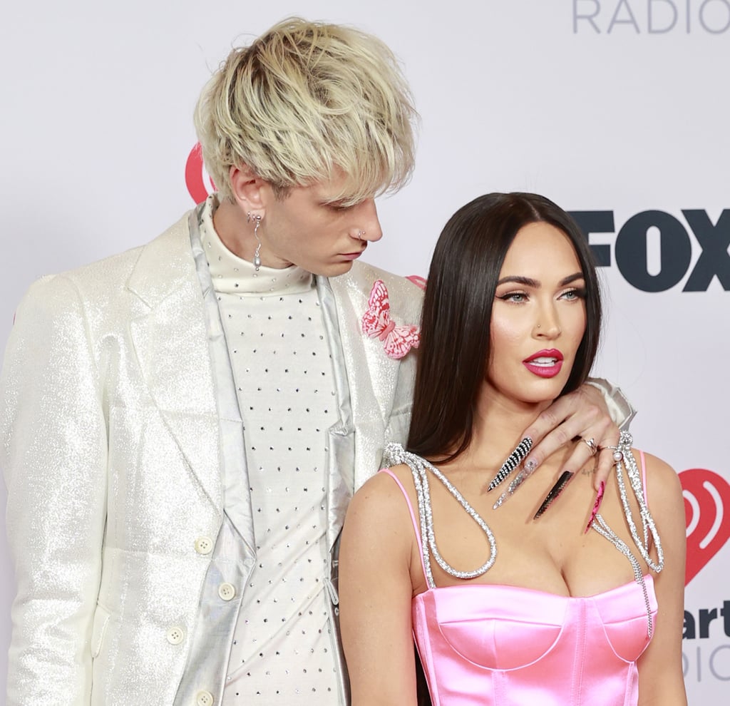 Megan Fox & Machine Gun Kelly's iHeartRadio Awards Nail Art