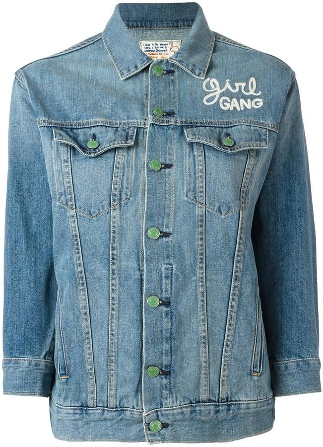 A "Girl Gang" Denim Jacket to Show Solidarity During the March What