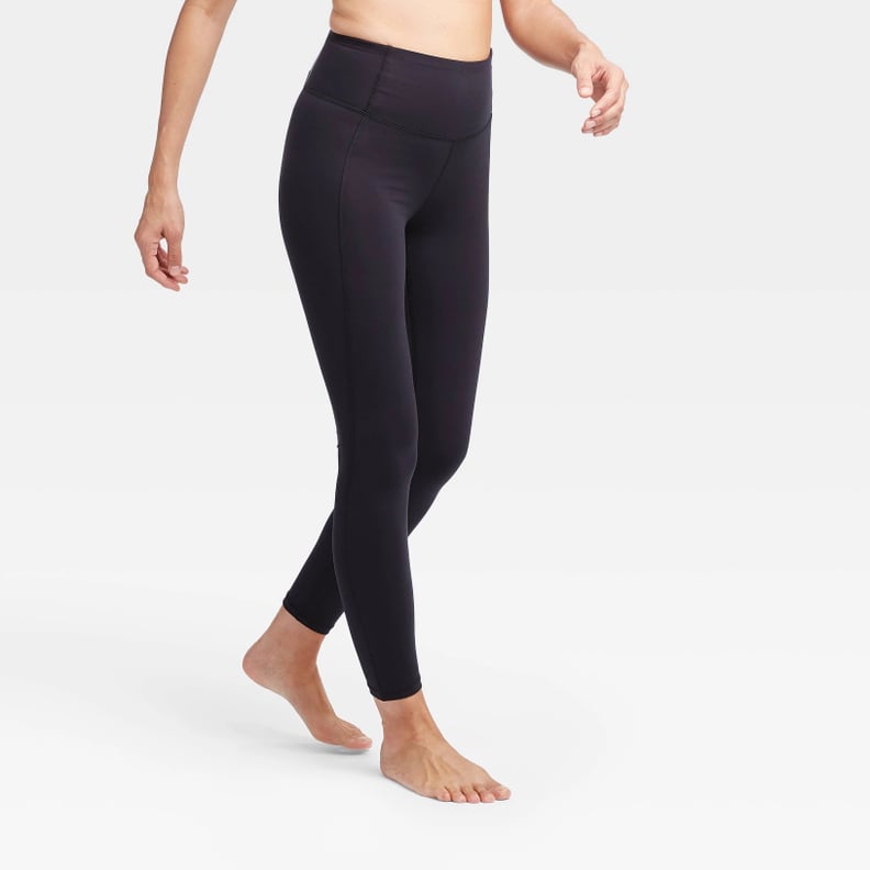 Black Leggings: All in Motion Contour Power Waist High-Rise Leggings