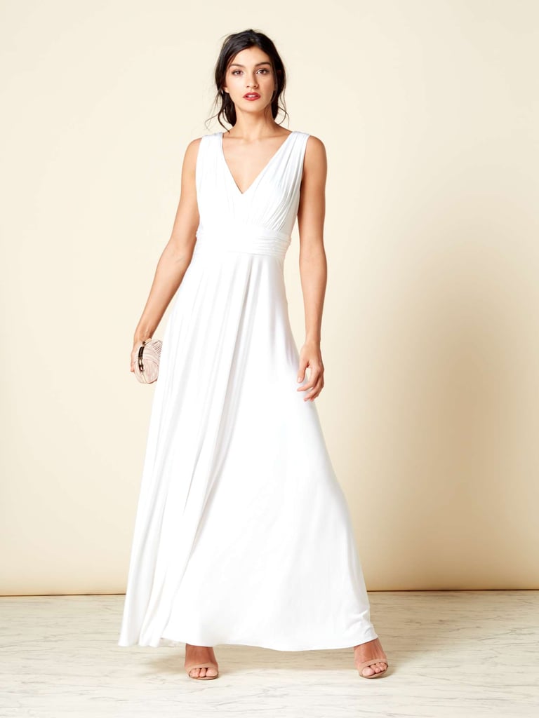 Issa olivia deep v maxi dress clearance