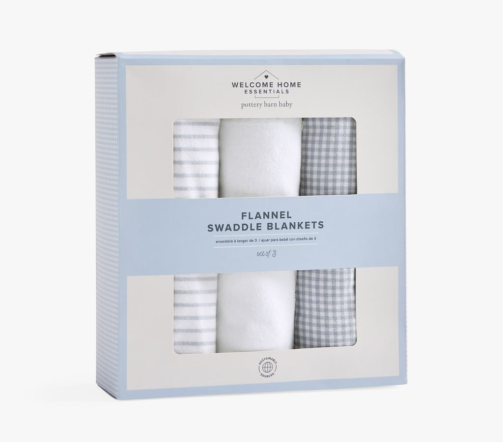 A Flannel Swaddle Set