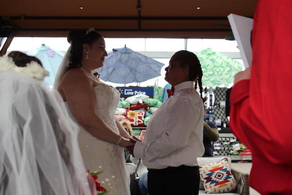 Couple Gets Married in Walmart