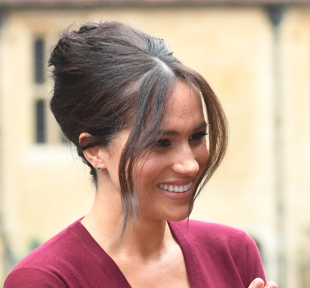 Meghan Markle's '60s-Inspired Chignon, 2019