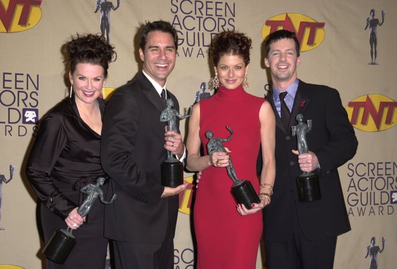 Megan Mullally, Eric McCormack, Debra Messing, and Sean Hayes; 2001 SAG Awards