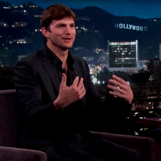 Ashton Kutcher on Jimmy Kimmel Live March 2016