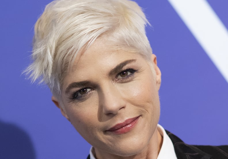 Equity In Entertainment Award Recipient Selma Blair arrives for the Hollywood Reporter's Women in Entertainment Gala at the Fairmont Century Plaza, in Los Angeles, California, December 8, 2021. (Photo by VALERIE MACON / AFP) (Photo by VALERIE MACON/AFP vi