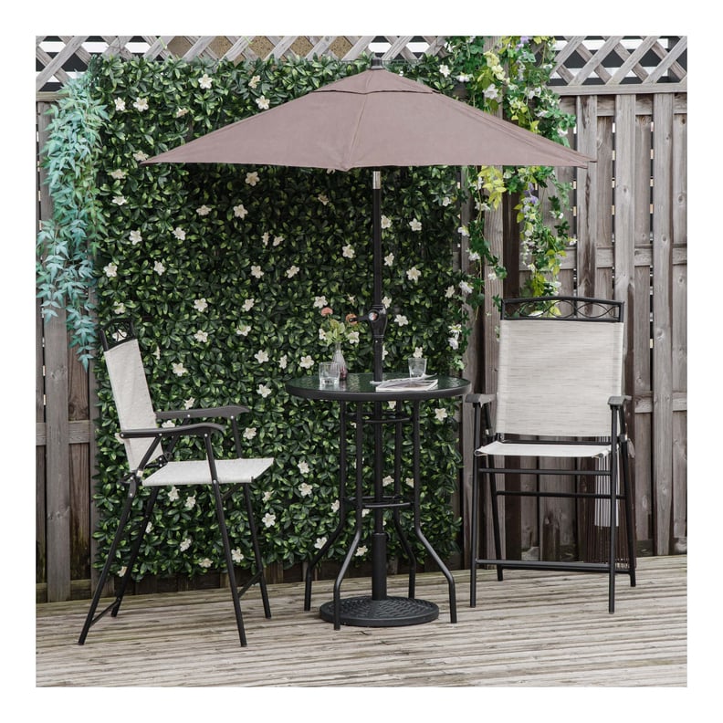 A Set For 2: Outsunny Patio Bar Set