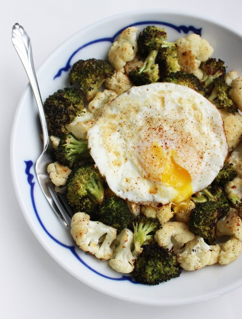 Fried Eggs With Roasted Veggies