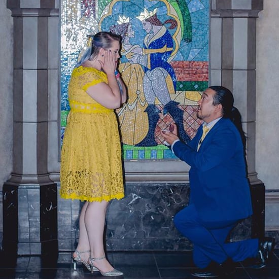 Disney World Beauty and the Beast Proposal